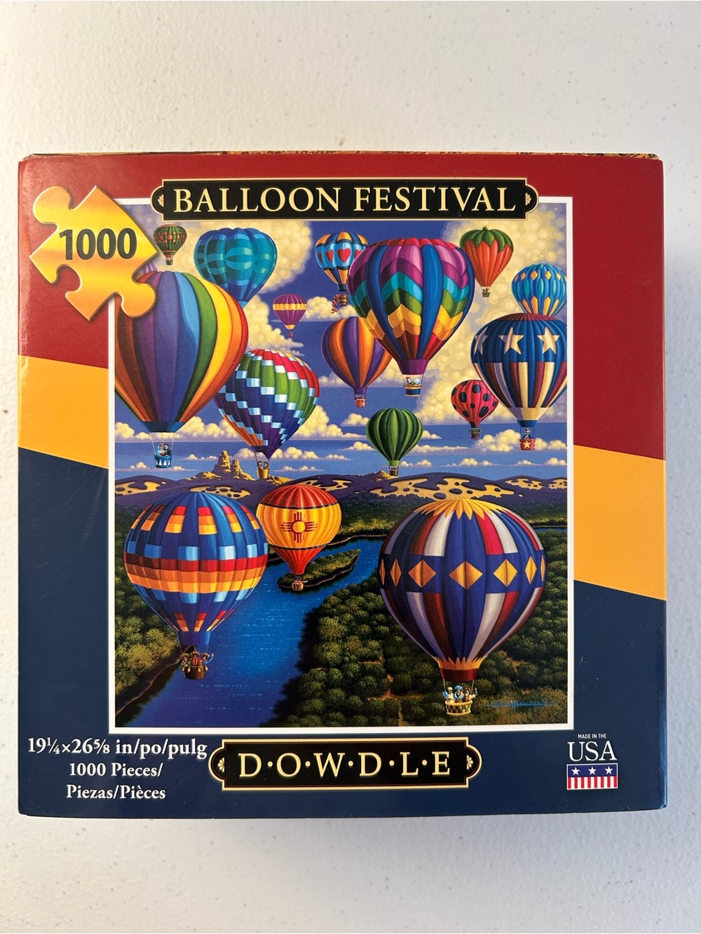 Balloon Festival 1000-Piece Jigsaw Puzzle by Dowdle